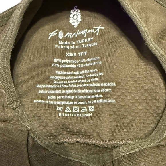 FP Movement | Every Single Time Bra Sea Grass Free People XS/S - Picture 4 of 5